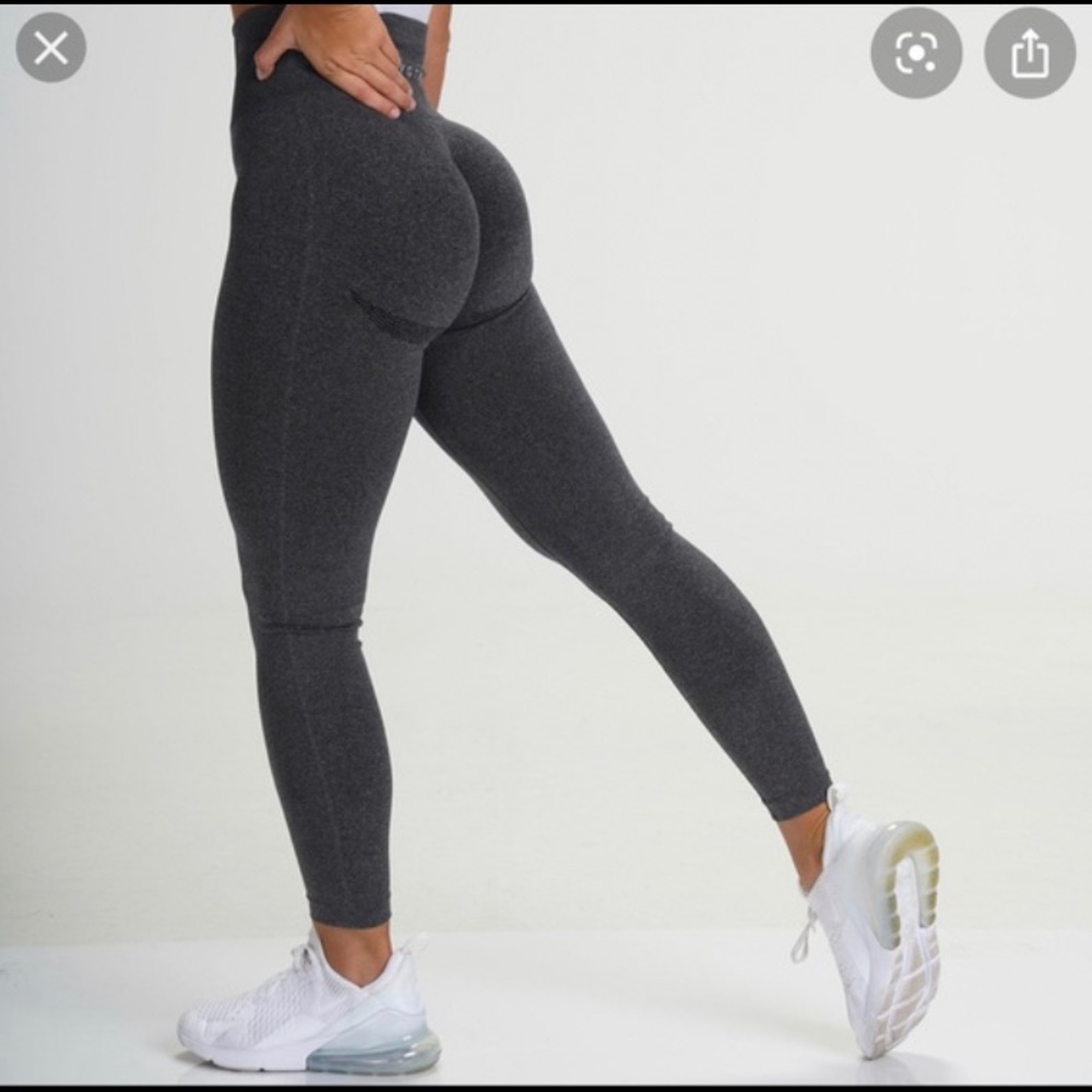 NVGTN black speckle leggings In size medium